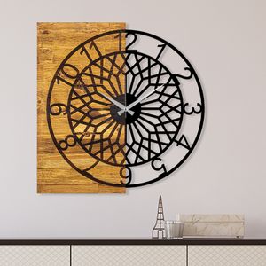 Wallity Ukrasni drveni zidni sat, Wooden Clock 6