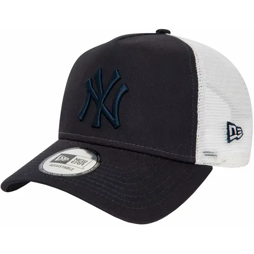 New era league essentials trucker new york yankees cap 60435247 slika 1