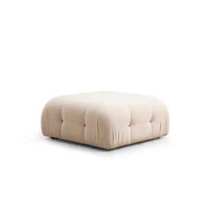 Bubble Pouffe - Krem Tabauret od Bouclette Tkanine