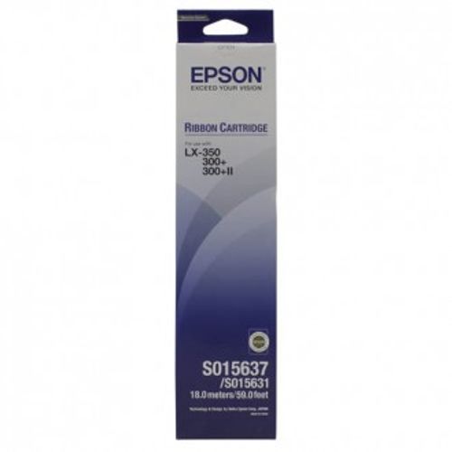 Ribon Epson LX300+II LX350, S015637, black, 4 mil. znakova slika 1