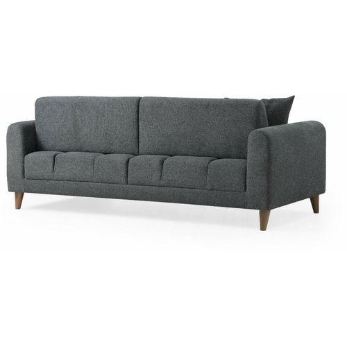 Sare 3+1 - Dark Grey Dark Grey Sofa Set slika 5
