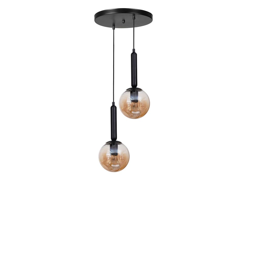 Opviq Luster 055, med, crna slika 3