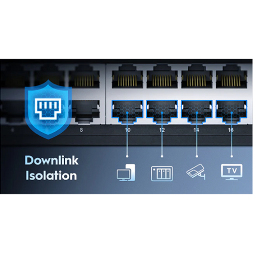 Cudy GS1024L, 24-Port 10/100/1000M Gigabit 16x Gbit RJ45 Rackmount Switch slika 6