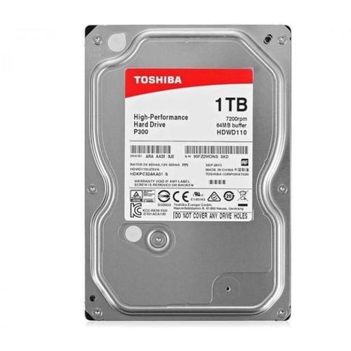 HDD Interni Toshiba P300 Desktop PC 1TB 3,5" SATA HDWD110UZSVA slika 1