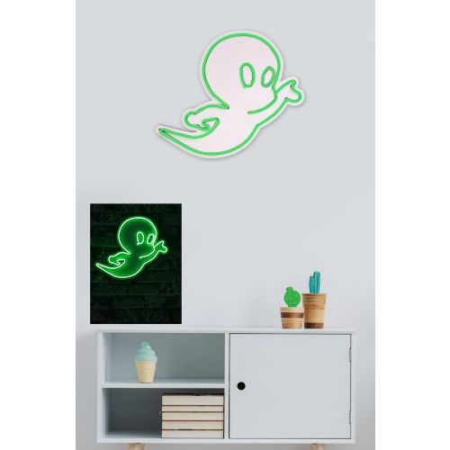 Wallity Ukrasna plastična LED rasvjeta, Casper The Friendly Ghost - Green slika 11