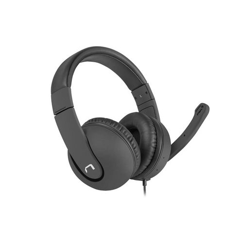 Natec NSL-1452 RHEA, Stereo Headset with Volume Control, 3.5mm Stereo, Black slika 1