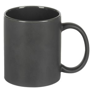 BARTON MATT,keramička šolja 325ml,tamno siva
