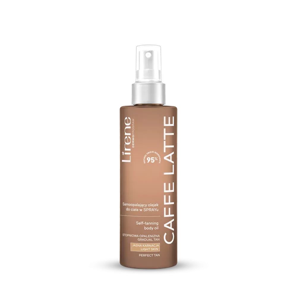 Lirene Caffe Latte Ulje za tijelo samopotamnjujuće 190ml slika 1