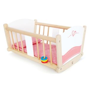 Hape Drvena kolijevka za lutke Rock-a-Bye Cradle E3601A 