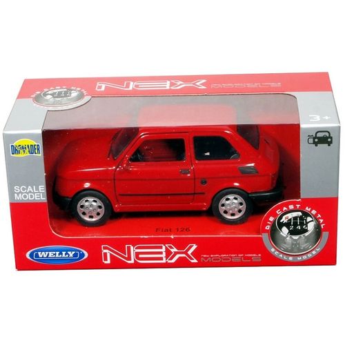 Fiat 126p Peglica crvena 1:34 slika 6