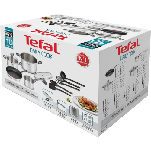 Tefal Posuđe, set, indukcija, Daily Cook - G713SB45 slika 2