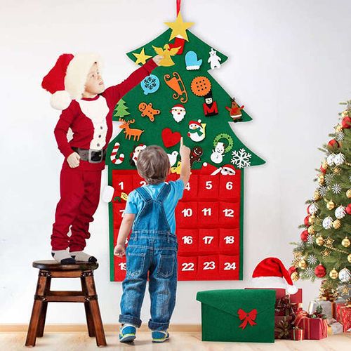 Feltri - Adventsko božićno drvce s 24 ukrasa / Adventski kalendar slika 4