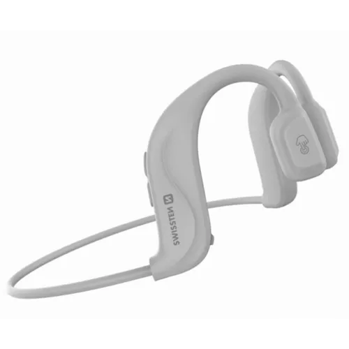 Swissten Bluetooth slušalice Bone bela slika 1