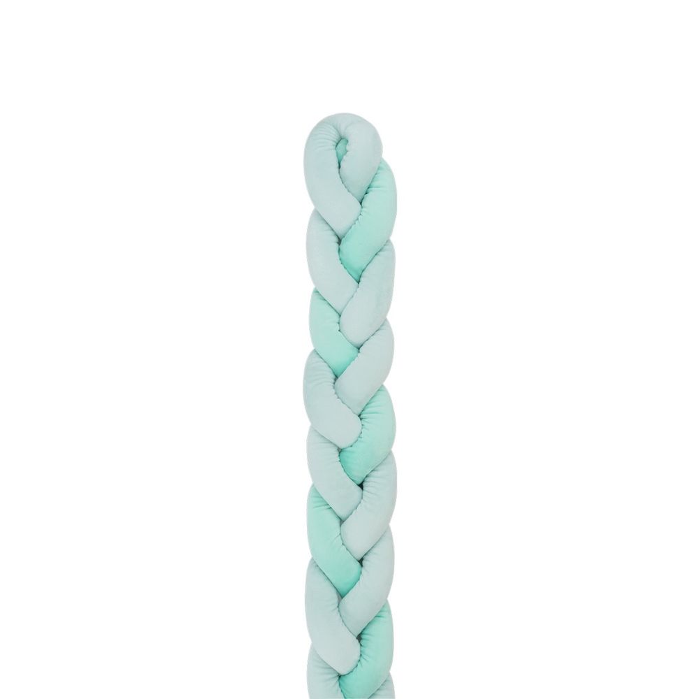 Kikka Boo Ogradica pletenica za krevetac 180x12cm, Mint slika 2