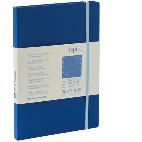 Notes Fabriano Ispira tvrde korice A5 85g 96L crte royal blue 19714806 slika 1