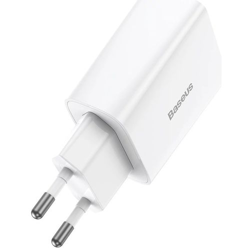 Baseus kućni punjač usb-c qc 20w mini white slika 2