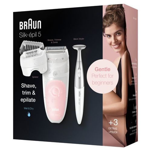 Braun SES 5-820 epilator+ bikini trimer slika 8