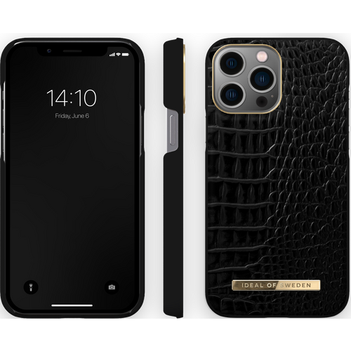 iDeal of Sweden Maskica AT - iPhone 13 Pro Max - Neo Noir Croco slika 1