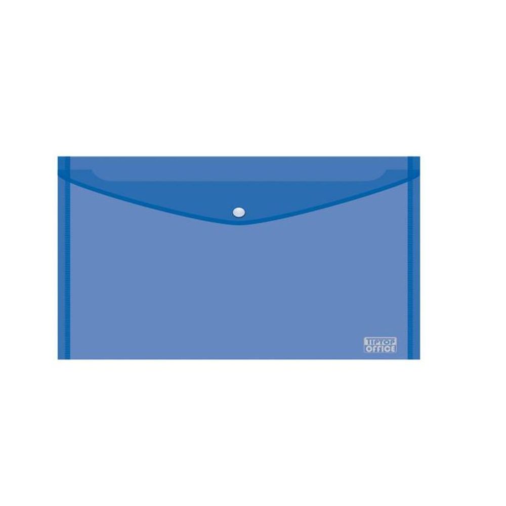 TipTop Office Mapa Koverta DL, 235x115mm, Transparent Plava slika 1