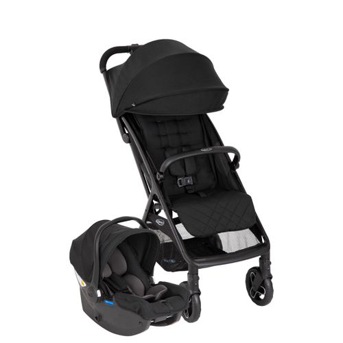 Graco komplet 2u1 kolica Myavo + autosjedalica SnugEssentials i-Size R129 - Midnight slika 1