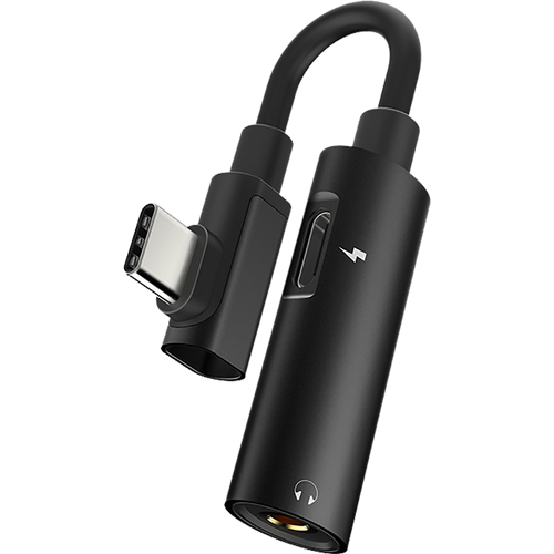 hoco. Adapter za slušalice 2in1, USB type C na type C / 3.5 mm - LS19 Type-C to 3.5 mm slika 7