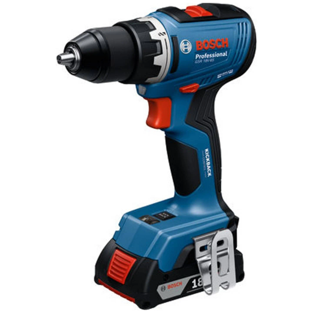 BOSCH Akumulatorska bušilica – odvrtač 18V-65  2X 4,0  slika 2