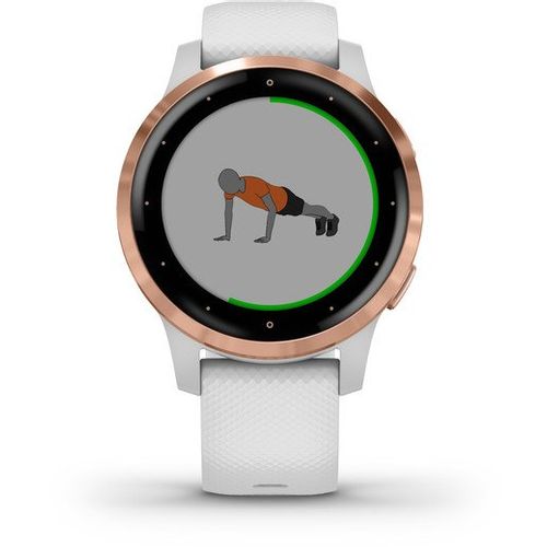 GARMIN Vívoactive® 4S SmartWatch - RoseGold (Bijeli Remen) slika 5