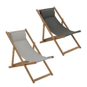 Sklopiva drvena vrtna stolica 94x59x100cm, Sorto