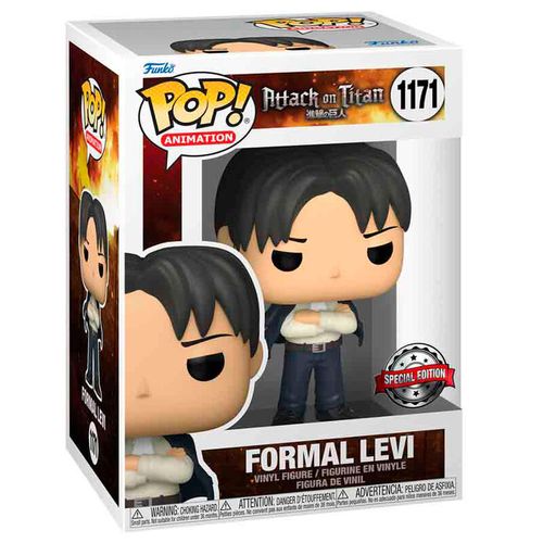 Funko POP figura Attack on Titan Formal Levi Exclusive slika 1