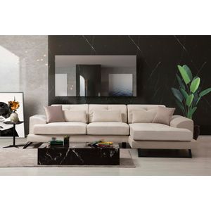 Ugaona Sofa Frido Desni Kut (L3+Chl) - Ecru Boja