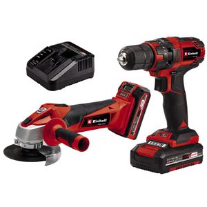 Einhell TC-TK 18 Li Kit (CD+AG), set aku bušilice i brusilice