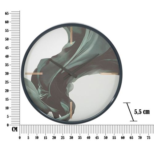 Mauro Ferretti Zidni sat zeleni cm 50x5,5 slika 6