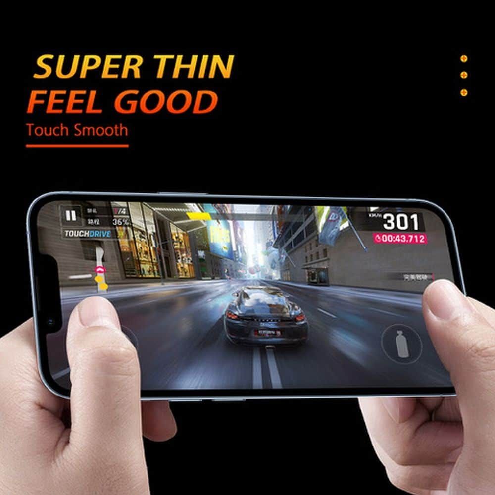 Bestsuit fleksibilno 5D potpuno ljepljivo hibridno staklo za Samsung Galaxy A57 5G crno slika 6