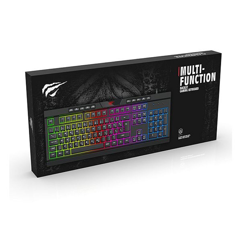 HAVIT GAMENOTE TIPKOVNICA HV-KB500L BACKLIT USB slika 3