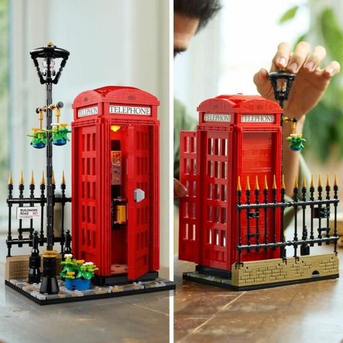 Lego Set za Gradnju Crvene Telefonske Kabine iz Londona slika 3