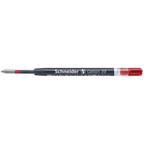 Uložak za kemijsku olovku Schneider, Gelion 0,4 mm, crveni slika 2