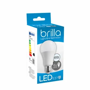 BRILLA LED ŽARULJA E27 A60 14W 6500K