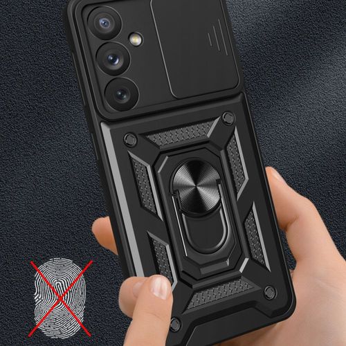 Techsuit – serija CamShield zaštitna maskica za Samsung Galaxy A55 5G – crna slika 5