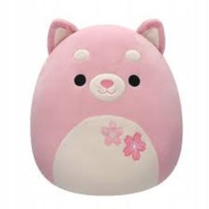 Squishmallows 30cm - etude - roza shiba s trešnjinim cvijetom