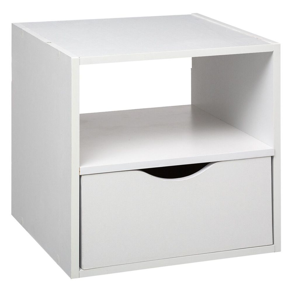 FIVE modul ladica I polica 31x31x15cm iverica bijela slika 4