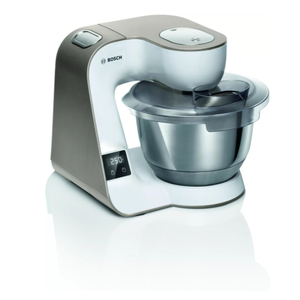 BOSCH kuhinjski aparat MUM 5 BIJELA-ŠAMPANJAC, 1000W,3.9L, 7 Brzina, Integrisana vaga, SL