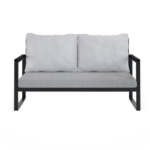 Hanah Home MTLBHC120003 Beige
Black  Garden 2-Seat Sofa slika 2