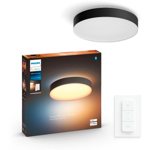 Pametna LED svjetiljka PHILIPS Hue Enrave L, stropna, crna slika 2