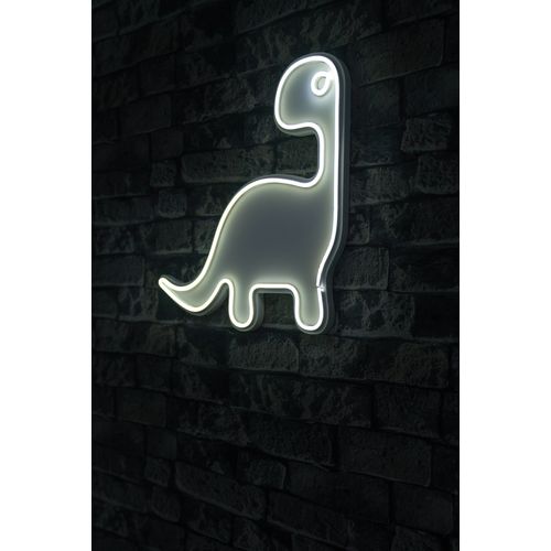 Wallity Ukrasna plastična LED rasvjeta, Dino the Dinosaur - White slika 2