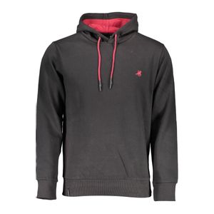 US GRAND POLO SWEATSHIRT WITHOUT ZIP MAN BLACK