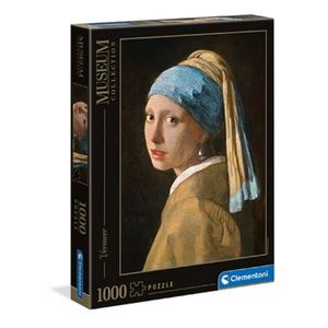 Clementoni Puzzle CL39614 MUSEUM Djevojka sa biserima 1000kom