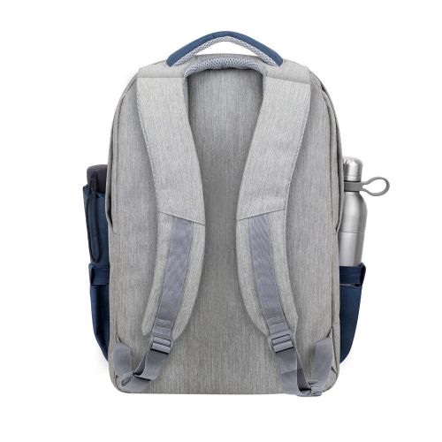 RivaCase laptop backpack 17.3 "7567 gray / blue slika 9