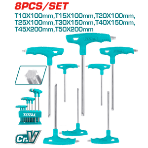 SET TORX KLJUČEVA S T-RUČKOM