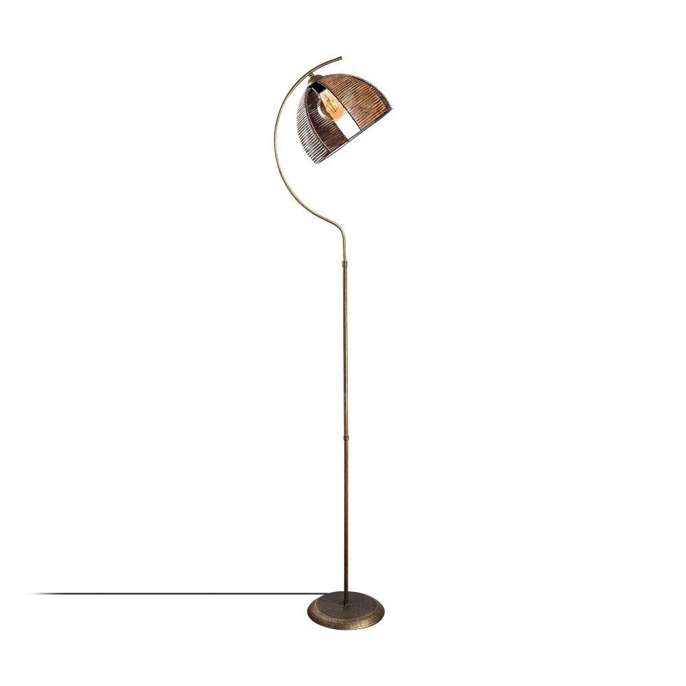 Demilune Podna Lampa sa Antiknim Završetkom slika 4