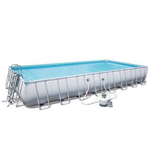 Bestway montažni bazen Power Steel sa filtar pumpom i ljestvama – 956x488x132 cm